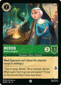 Merida - Defiant Daughter (69/204) Cold Foil - Wilds Unknown