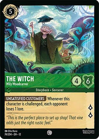 The Witch - Wily Woodcarver (74/204) Cold Foil - Wilds Unknown