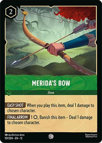 Merida's Bow (101/204) Cold Foil - Wilds Unknown