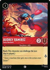 Audrey Ramirez - Gutsy Mechanic (107/204) Cold Foil - Wilds Unknown