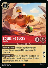 Bouncing Ducky - Sid's Toy (120/204) Cold Foil - Wilds Unknown