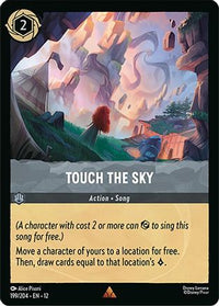 Touch the Sky (199/204) Cold Foil - Wilds Unknown