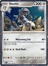 Steelix (Cosmos Holo) 093/132  - Holofoil Miscellaneous Cards & Products - Rare