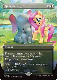 Generous Gift (2534) -  Foil (SLD-2534) - Secret Lair Drop Series