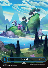 Island (2541) -  Foil (SLD-2541) - Secret Lair Drop Series