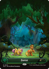 Forest (2544) -  Foil (SLD-2544) - Secret Lair Drop Series