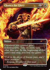 Chance for Glory -  Foil (SLD-2470) - Secret Lair Drop Series