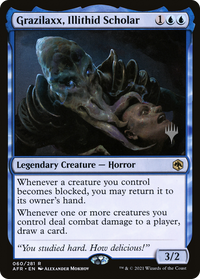 Grazilaxx, Illithid Scholar (Promo Pack) [Dungeons & Dragons: Adventures in the Forgotten Realms Promos]