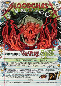 Bloodghast (2351) -  Foil (SLD-2351) - Secret Lair Drop Series