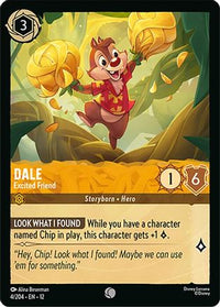 Dale - Excited Friend (4/204) Cold Foil - Wilds Unknown