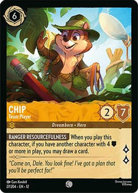 Chip - Team Player (27/204) Cold Foil - Wilds Unknown