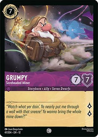 Grumpy - Soreheaded Miner (41/204)  - Wilds Unknown