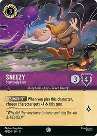 Sneezy - Startlingly Loud (Foil) (42/204) Cold Foil - Wilds Unknown