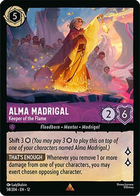 Alma Madrigal - Keeper of the Flame (58/204)  - Wilds Unknown