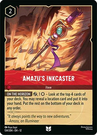 Amazu's Inkcaster (134/204) Cold Foil - Wilds Unknown