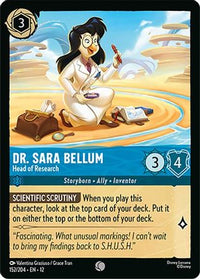 Dr. Sara Bellum - Head of Research (152/204) Cold Foil - Wilds Unknown