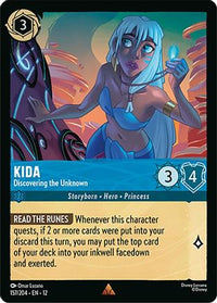 Kida - Discovering the Unknown (157/204) Cold Foil - Wilds Unknown