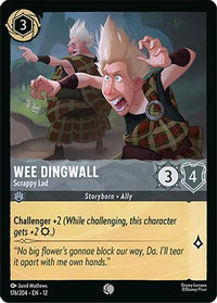 Wee Dingwall - Scrappy Lad (176/204)  - Wilds Unknown