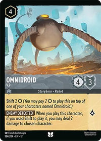 Omnidroid - V.9 (Foil) (184/204) Cold Foil - Wilds Unknown