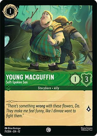 Young MacGuffin - Soft-Spoken Son (71/204) Cold Foil - Wilds Unknown