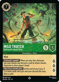 Milo Thatch - Getting His Hands Dirty (82/204)  - Wilds Unknown