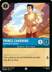 Prince Charming - Searching for Answers (138/204) Cold Foil - Wilds Unknown
