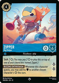 Zipper - Big Helper (150/204) Cold Foil - Wilds Unknown