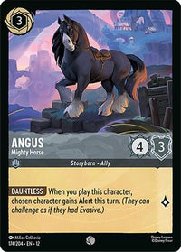 Angus - Mighty Horse (174/204) Cold Foil - Wilds Unknown
