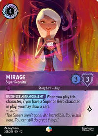 Mirage - Super Recruiter (Epic) (208/204) Holofoil - Wilds Unknown