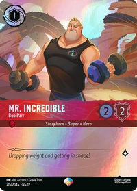 Mr. Incredible - Bob Parr (Epic) (215/204) Holofoil - Wilds Unknown