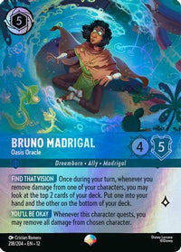 Bruno Madrigal - Oasis Oracle (Epic) (218/204) Holofoil - Wilds Unknown
