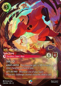 Mr. Incredible - Super Strong (Enchanted) (234/204) Holofoil - Wilds Unknown