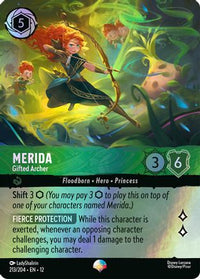 Merida - Gifted Archer (Epic) (213/204) Holofoil - Wilds Unknown