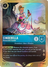 Cinderella - Resourceful Traveler (47) Holofoil - Disney Lorcana Promo Cards
