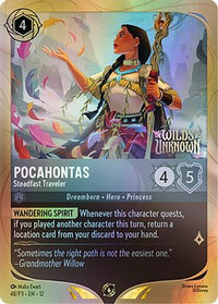 Pocahontas - Steadfast Traveler (48) Holofoil - Disney Lorcana Promo Cards