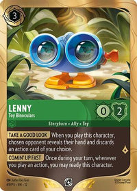 Lenny - Toy Binoculars (49) Holofoil - Disney Lorcana Promo Cards