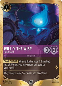 Will o' the Wisp - Forest Spirit (51) Holofoil - Disney Lorcana Promo Cards