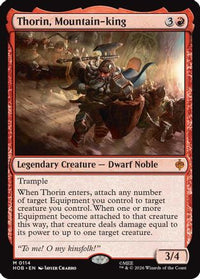 Thorin, Mountain-king -  (HOB-114) - The Hobbit