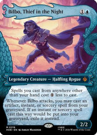 Bilbo, Thief in the Night (Showcase) -  Foil (HOB-219) - The Hobbit