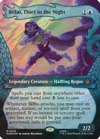 Bilbo, Thief in the Night (Showcase) (Surge Foil) -  Foil (HOB-255) - The Hobbit