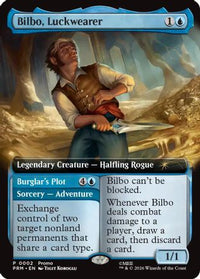 Bilbo, Luckwearer (Extended Art) -  Foil (PRM-002) - Promo Pack: The Hobbit