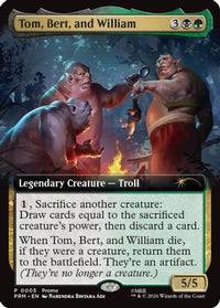 Tom, Bert, and William (Extended Art) -  Foil (PRM-005) - Promo Pack: The Hobbit