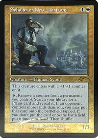 Scholar of New Horizons (Retro Frame) -  Foil (SLD-7143) - Secret Lair Drop Series