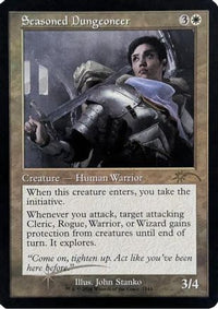 Seasoned Dungeoneer (Retro Frame) -  Foil (SLD-7144) - Secret Lair Drop Series