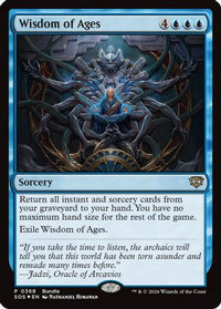Wisdom of Ages (SOS Bundle) -  Foil (UMP-368) - Unique and Miscellaneous Promos