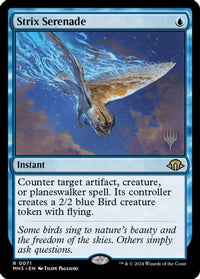 Strix Serenade -  Foil (PPSOS-071) - Promo Pack: Secrets of Strixhaven