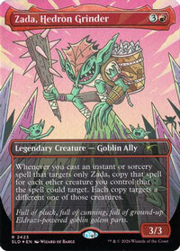 Zada, Hedron Grinder (Display Commander) - Thick Stock -  Foil (SLD-2423) - Secret Lair Drop Series