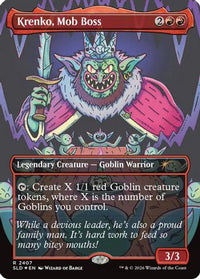 Krenko, Mob Boss -  Foil (SLD-2407) - Secret Lair Drop Series