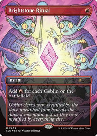 Brightstone Ritual -  Foil (SLD-2409) - Secret Lair Drop Series