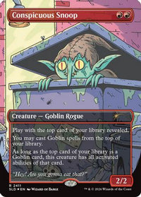 Conspicuous Snoop -  Foil (SLD-2411) - Secret Lair Drop Series